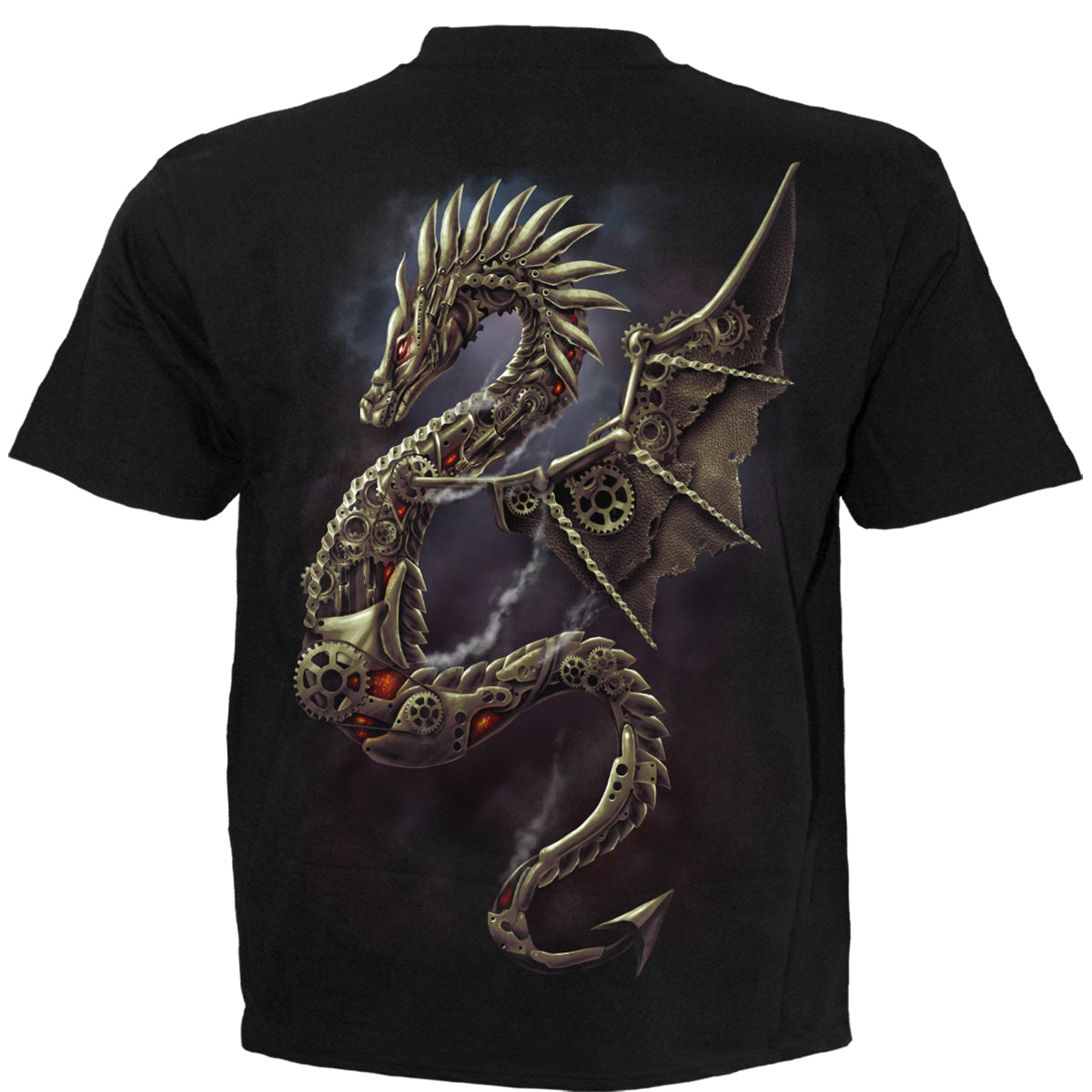 DRAGON COGS - T-shirt noir