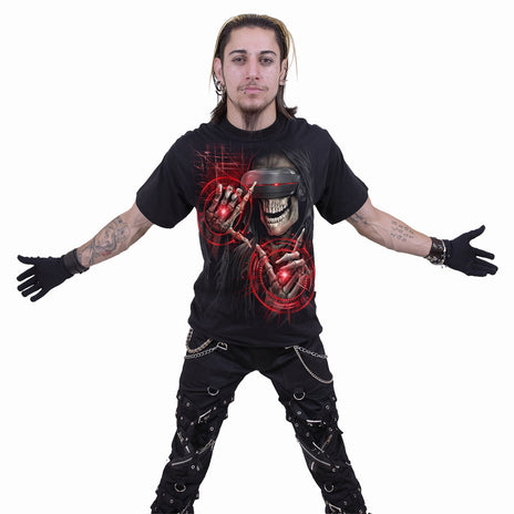 CYBER DEATH - T-Shirt noir