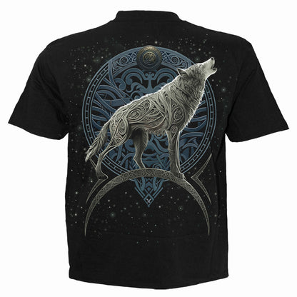 CELTIC WOLF - T-shirt noir