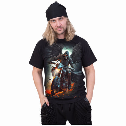 NIGHT RIDER - T-shirt noir