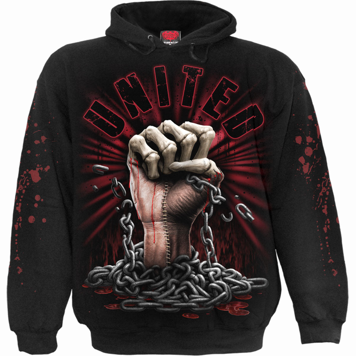 WE BLEED TOGETHER - Hoody Black